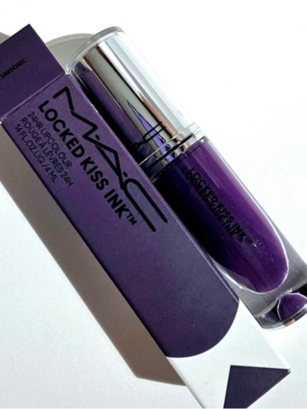 MAC Locked Kiss Ink Liquid Lipstick — Deep Violet